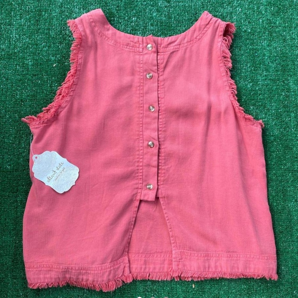 Altar’d State Cinnamon Sleeveless Fringe Top- Size Medium, new with tags